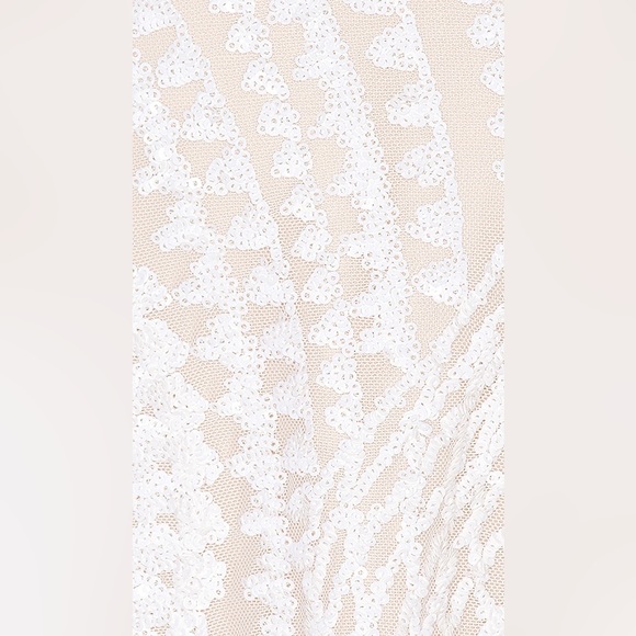 SUPERDOWN REVOLVE Tiff Mini Dress in White - Picture 8 of 8